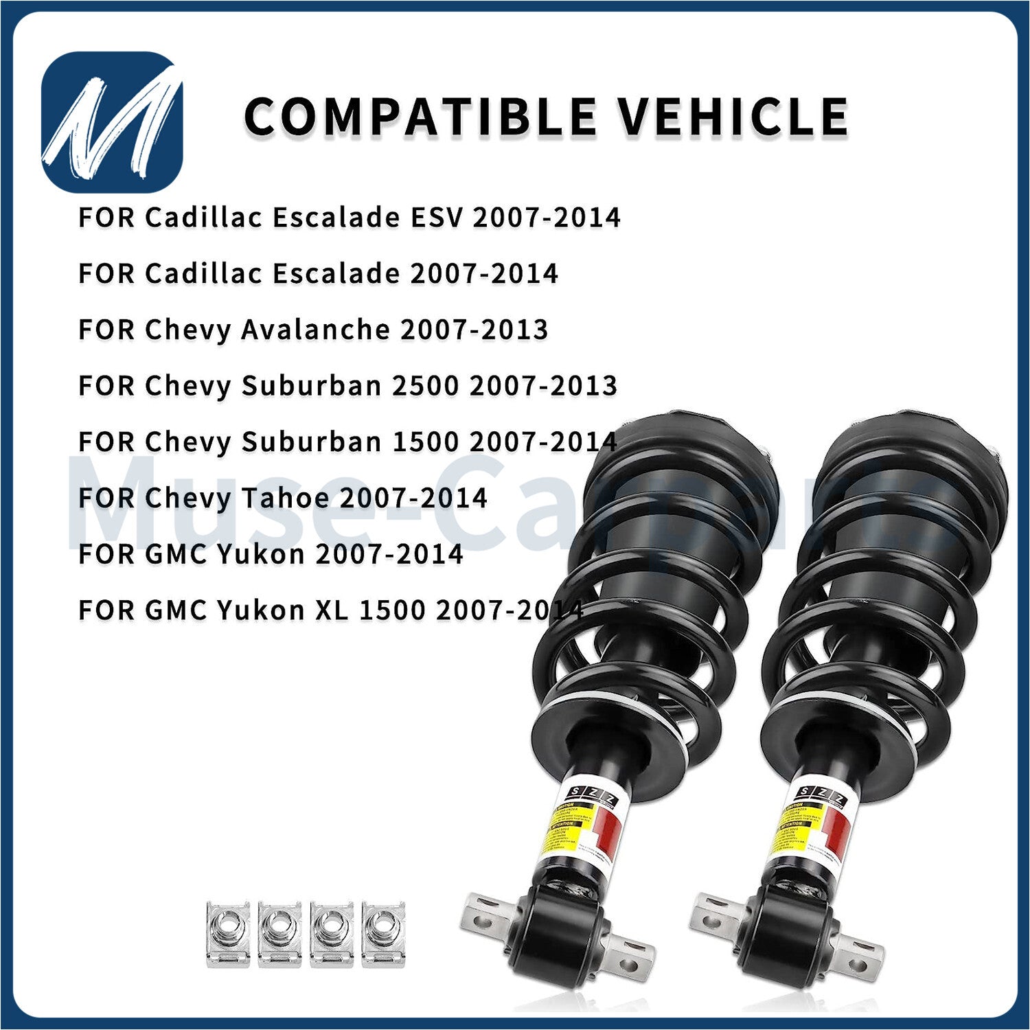 For 2017-2024 for Chevy Camaro ZL1 F55 Magnetic Ride Shocks Struts Front & Rear