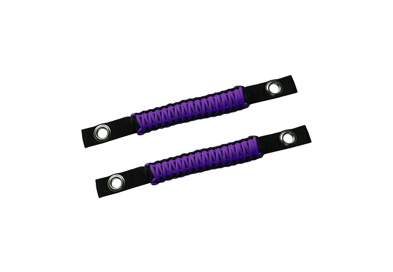Headrest Top Roll Bar Grab Handles Grip for Jeep for Wrangler YJ TJ JK JL JT¡Á2Purple