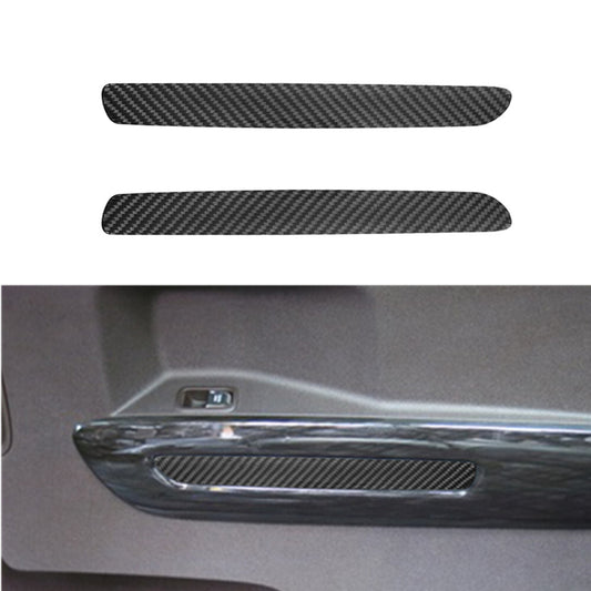 Carbon Fiber Rear Door Inner Panel Trim Cover for KIA Sedona 2015-2016