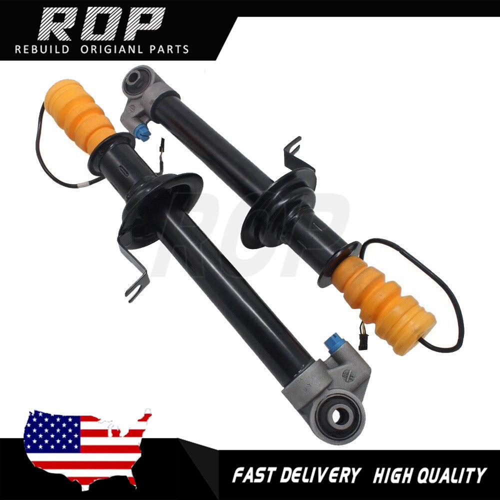 Pair Rear Shock Absorbers for BMW 7-Series E38 740i 740iL 750iL 1995-2001 w/ EDC