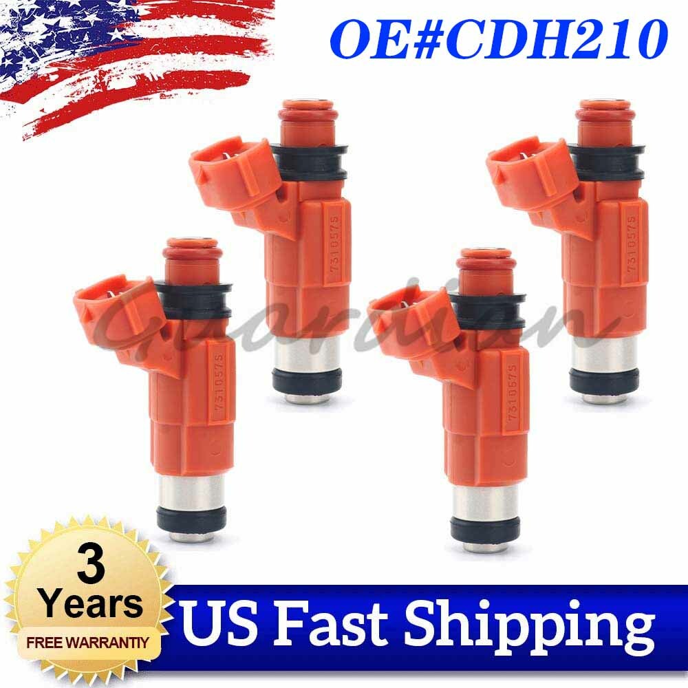 4x Fuel Injector CDH-210 for Chevrolet Tracker for Mitsubishi Eclipse for Dodge for Chrysler