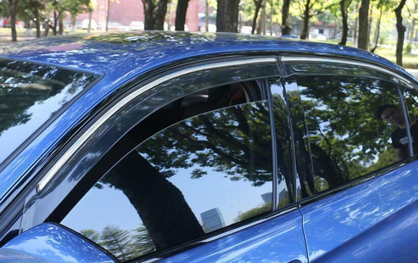 for BMW 3 Series Sedan 2013-2018 Window Wind Visor Rain Guard Vent Deflectors 4x