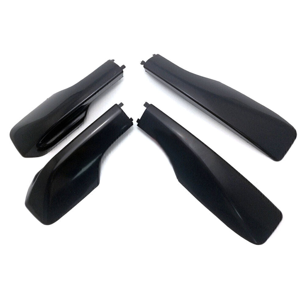4pcs Roof Rack Rail End Cover Cap Shell Replacement Black for Toyota RAV4 01-05