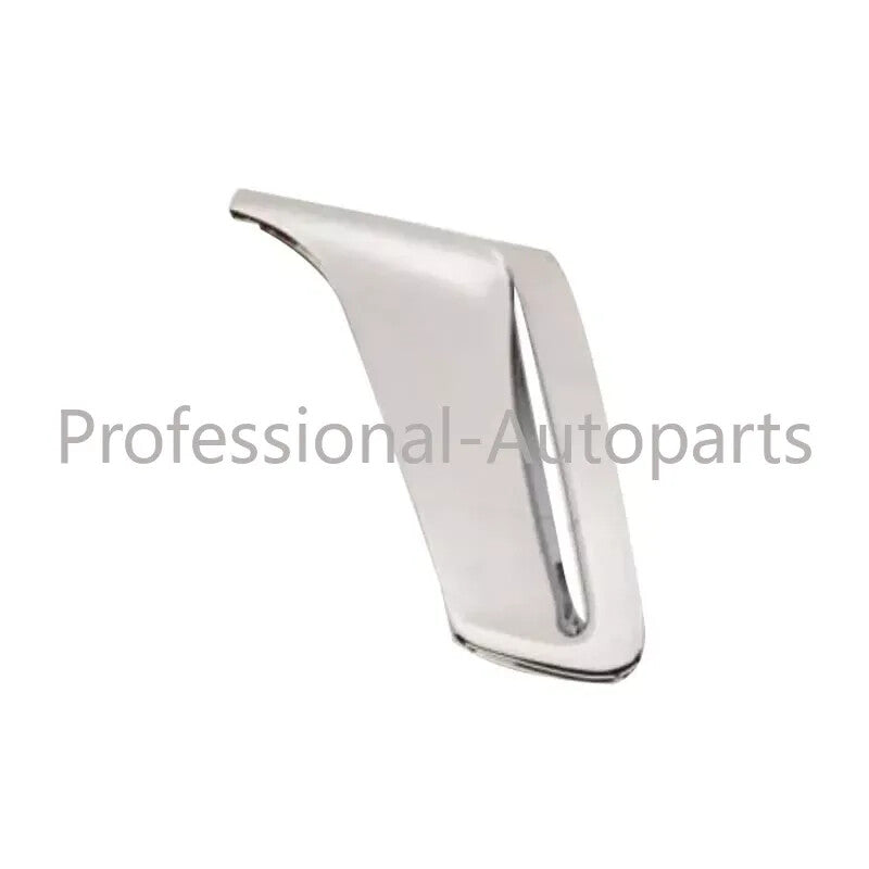 Chrome left fender side vent duct trim for BMW G12 7 Series 2016-2019