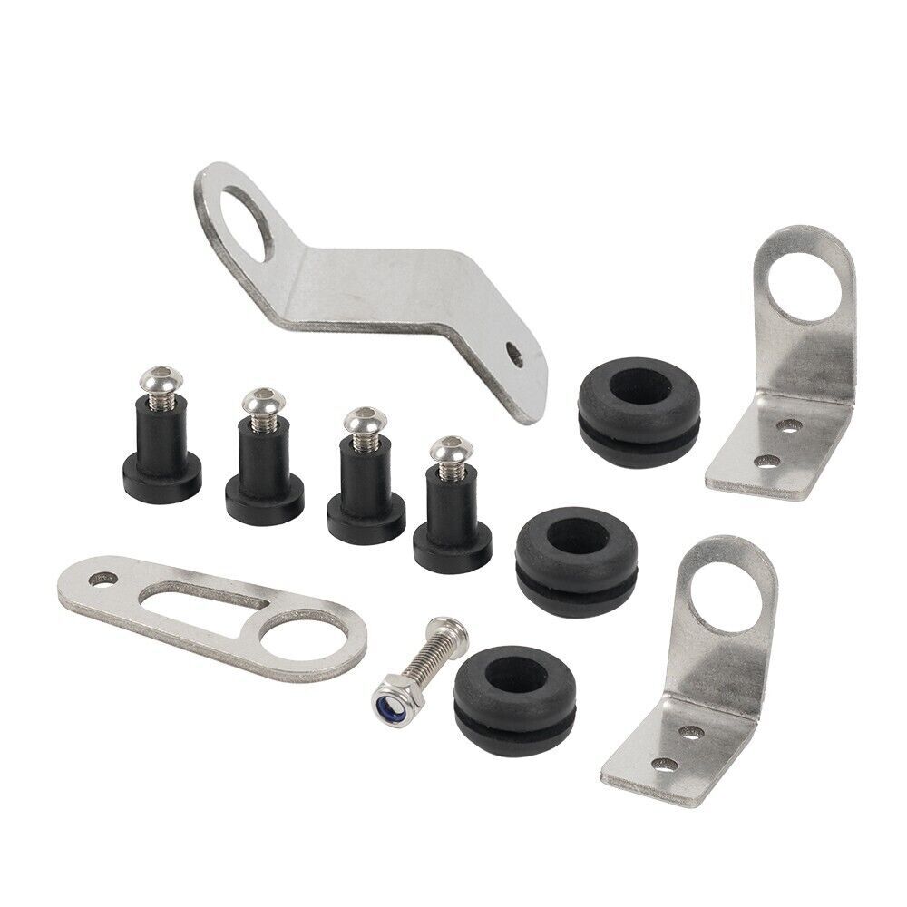 Bolt-On Radiator Bracket Kit for Honda for Civic 92-00 EK EG K20 K24 K-Swap Motor
