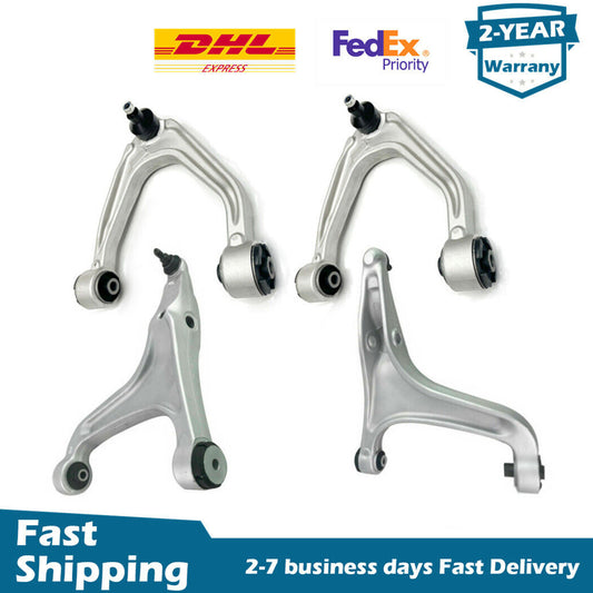 for Maserati Quattroporte M156 Ghibli 2014-2022 Front Upper Lower Control Arms