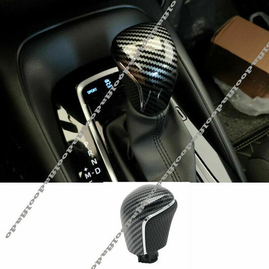 for Toyota for Corolla for Camry for Avalon 2018-2022 Carbon Fiber Gear Shift Knob Shifter