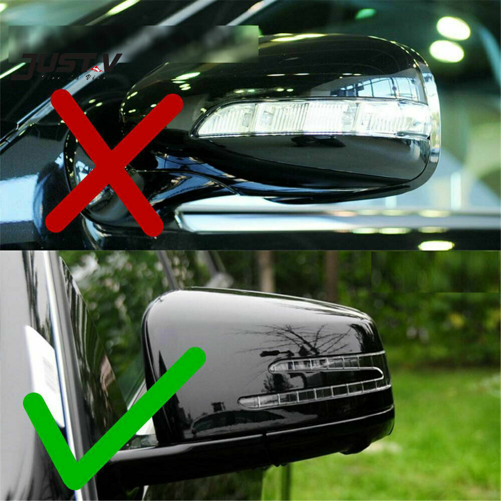 4Pcs Carbon Fiber Window Switch Button Cover Trim for Volvo V60 2010-2017 Type B