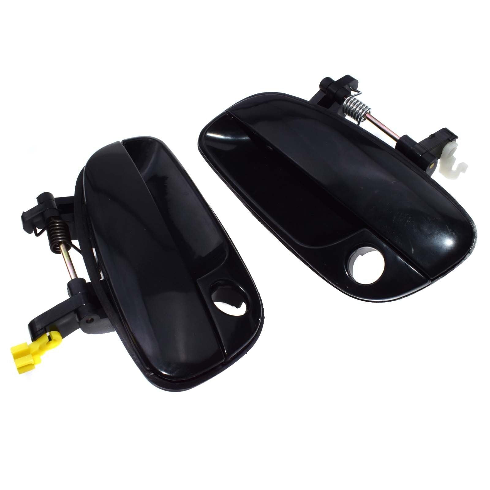 For 2001-2005 for Hyundai for Elantra 2Pcs Left Right Front Outside Door Handles Black