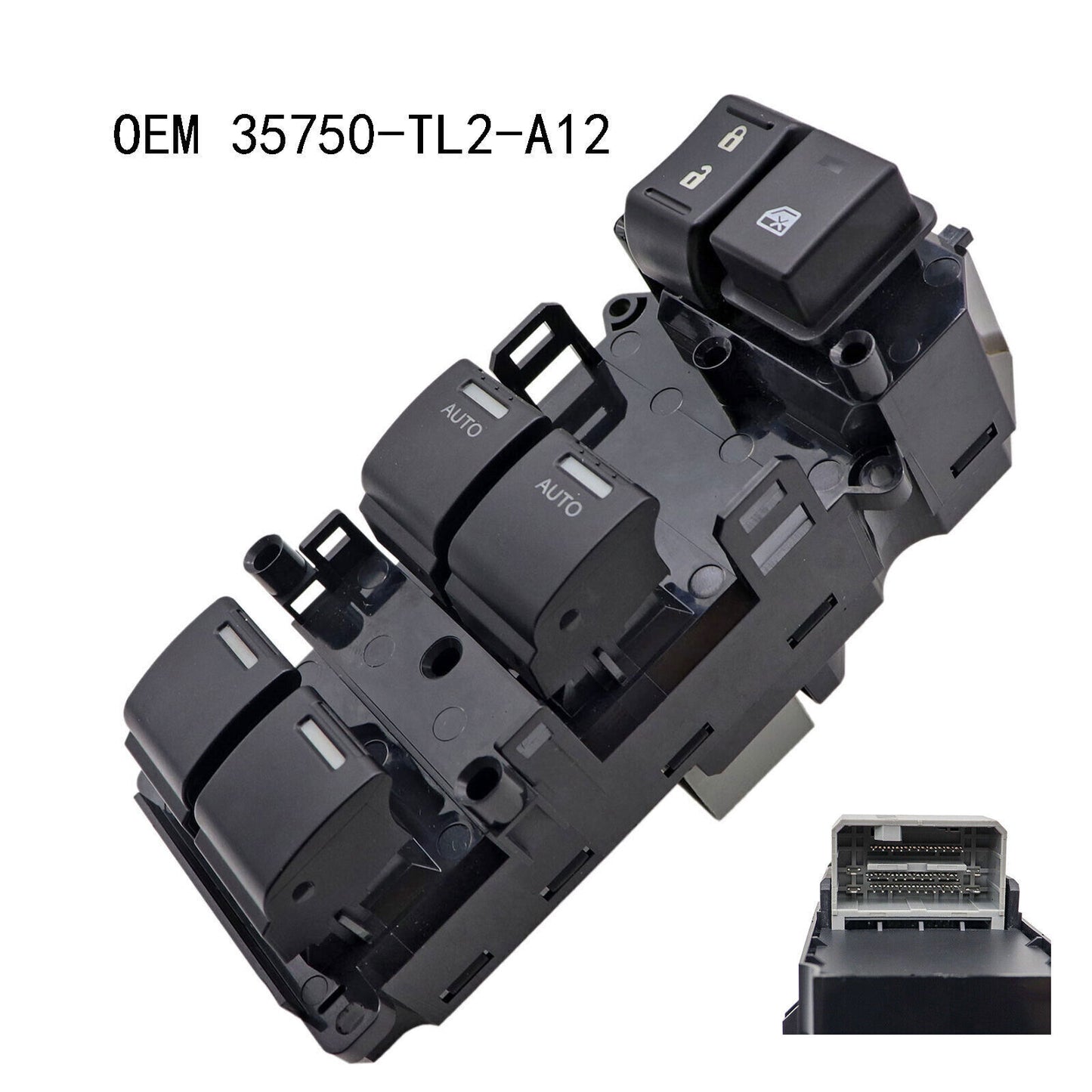 for Acura TSX 2009-2014 Front Left Master Power Window Door Switch 35750-TL2-A12