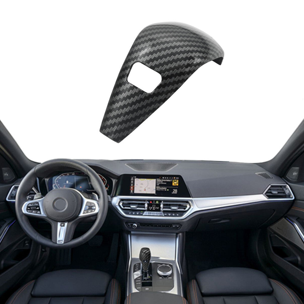 Shift button cover head cover carbon fiber for BMW 3 Series G20 G28 2019-2020