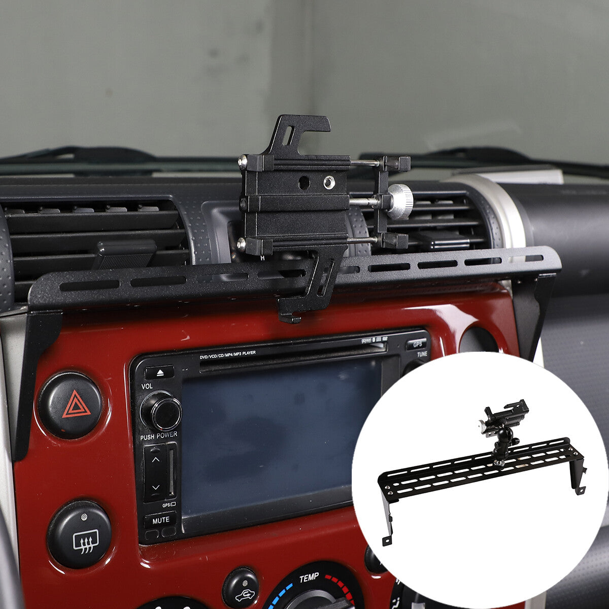 Carbon steel armrest box safety storage box suitable for Toyota Tendera 2014-2021 (small size)