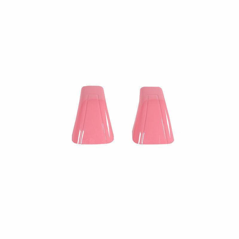 Fit for Dodge for Challenger 2015-2022 ABS Pink Back Row Hook Decoration Cover 2PCS