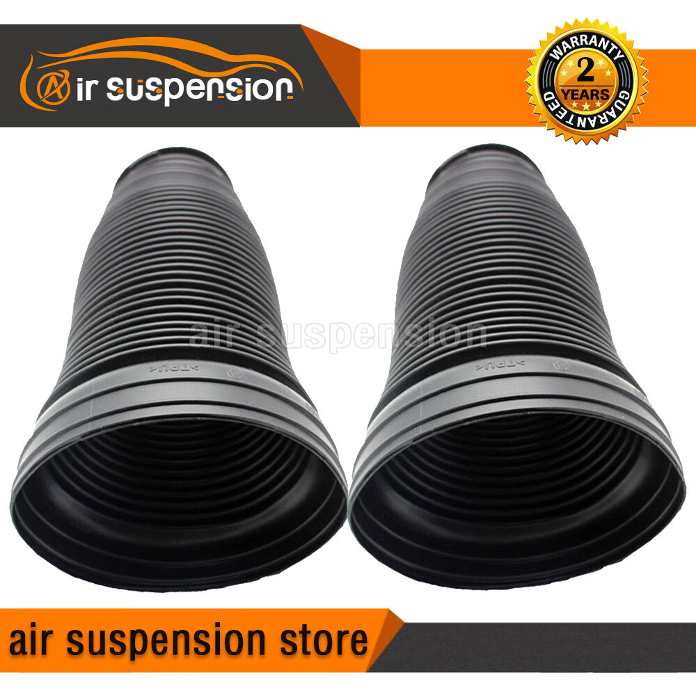2pcs Front Rubber Dust Cover Boot for Mercedes W220 S Class Air Shock 2203205113
