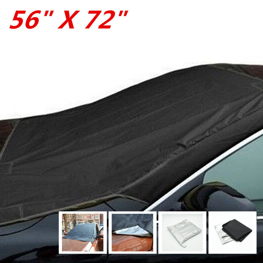 Car Pickup Prevent Snow Ice Frost Freezing Windshield Protect Cover Magnet Tarp