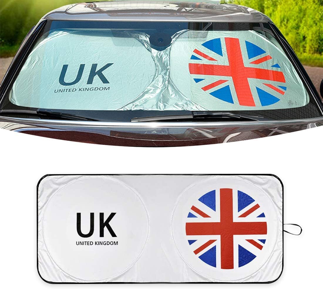 for Mini Cooper Countryman Car Windshield Sun Shade Union Jack Heat Block Cover