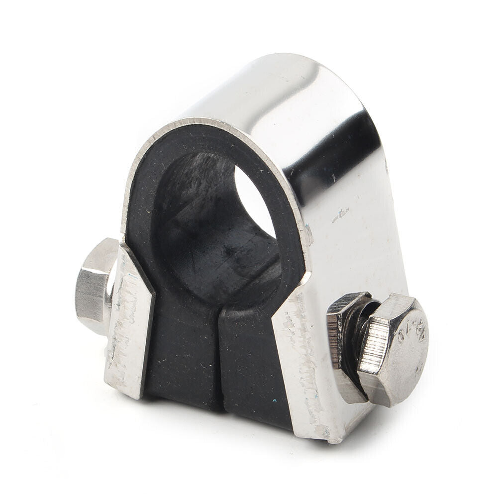 Speedo Clamp Gauge Rubber For 7/8 1 Handlebar Mounting Bracket Motorcycle
