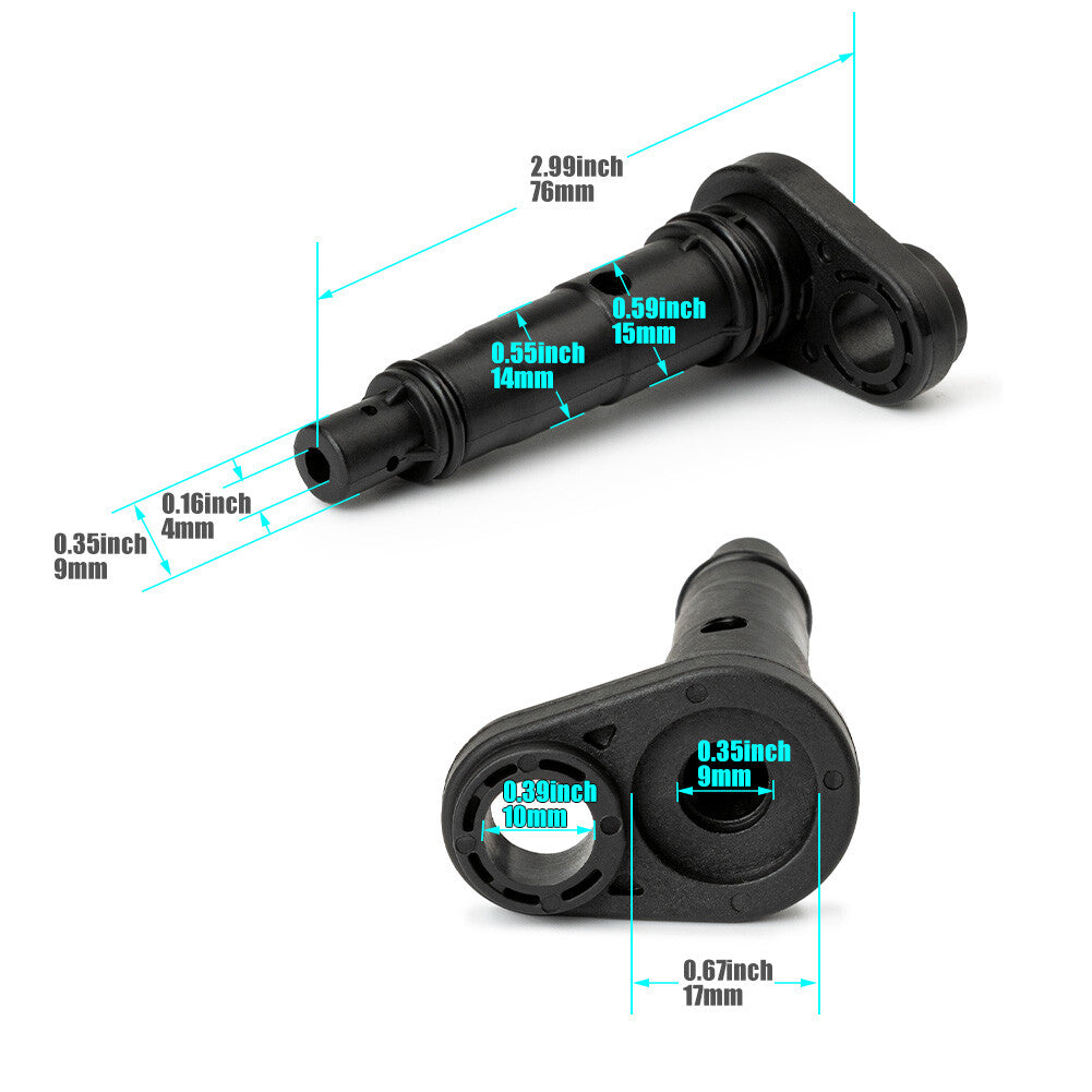 4x PCV Valve Standard 17130-RCA-A02 for Acura for RDX for Honda Odyssey Pilot Ridgeline