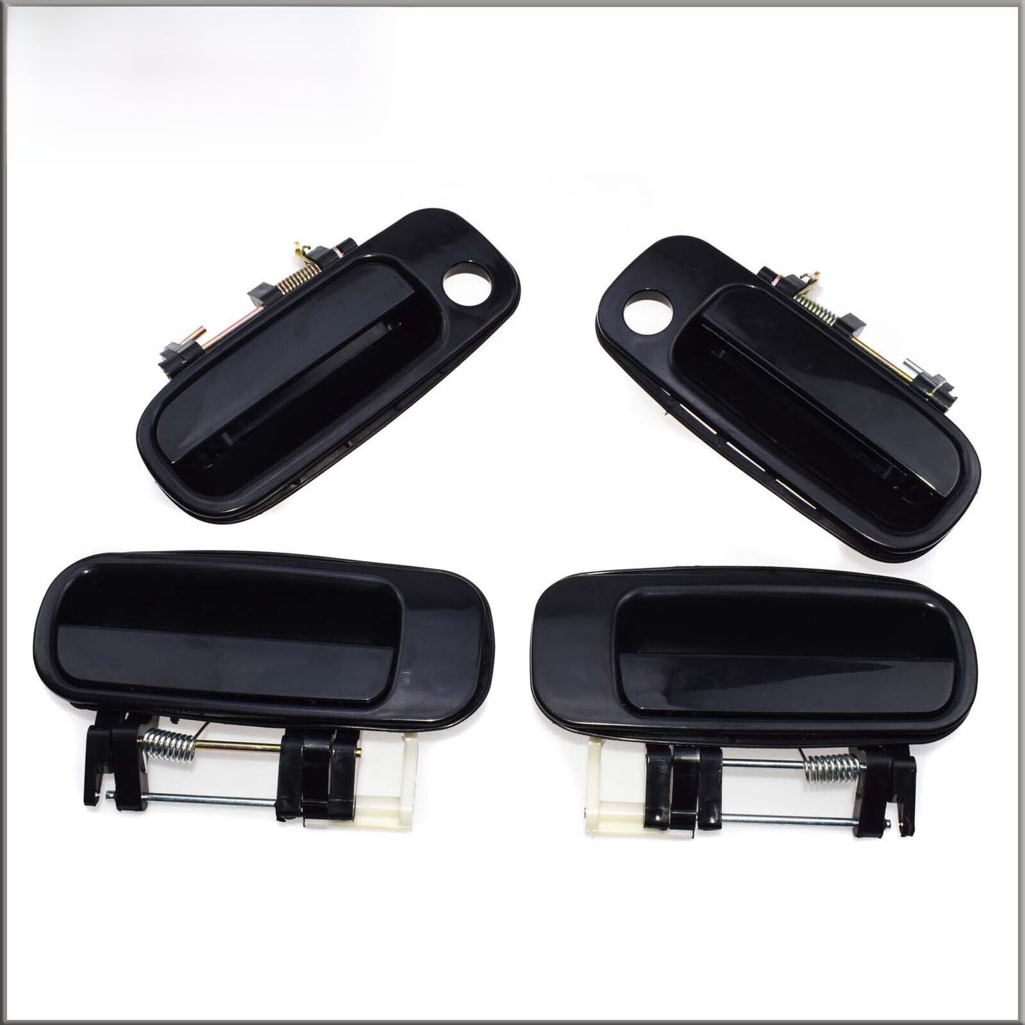 for Toyota for Camry 1992-1996 4Pcs Outside Outer Door Handle Front Rear Left Right