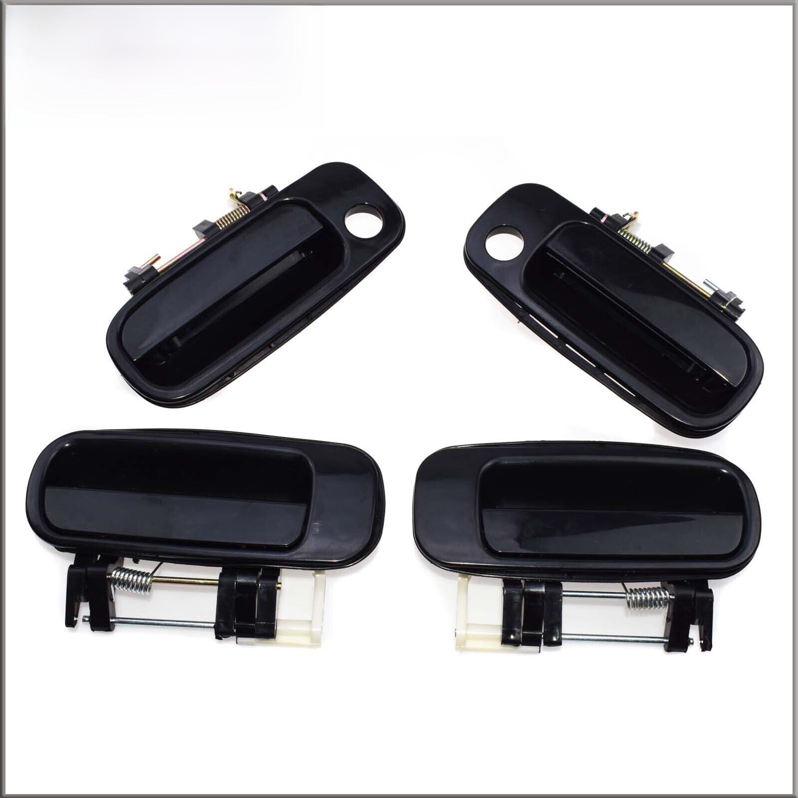 for Toyota for Camry 1992-1996 4Pcs Outside Outer Door Handle Front Rear Left Right