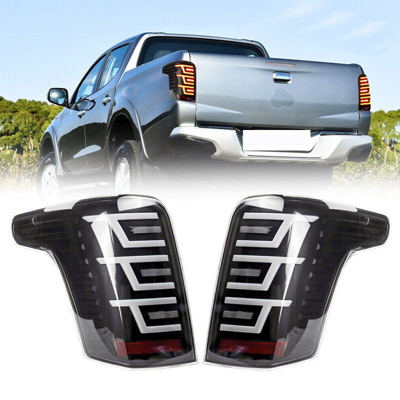 LED taillight brake signal assembly with bulb for Mitsubishi Triton L200 2015 2018