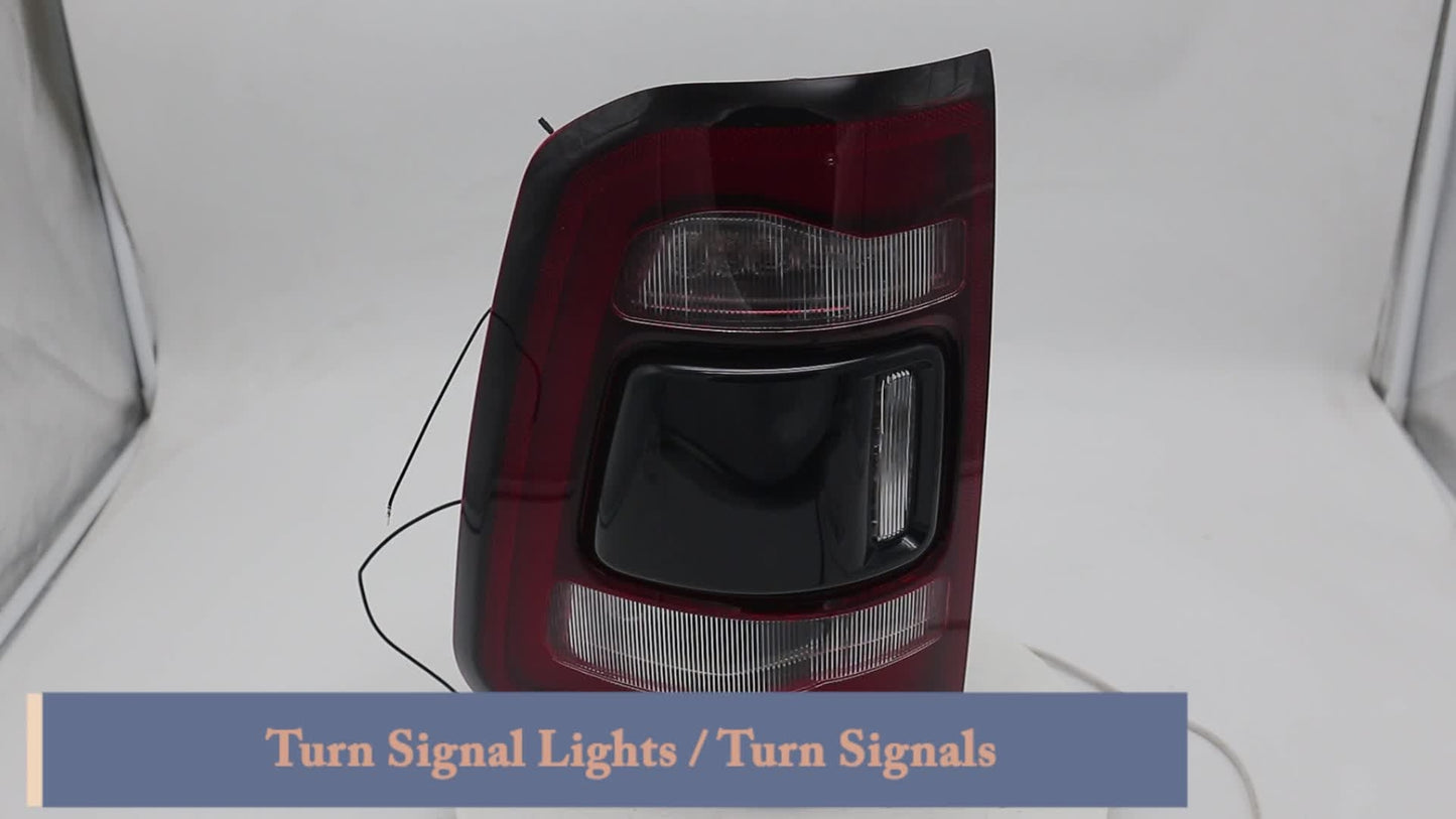LED rear taillights, left taillights, and LED taillights are compatible with 2019-2021-2023 for Dodge for RAM 1500.