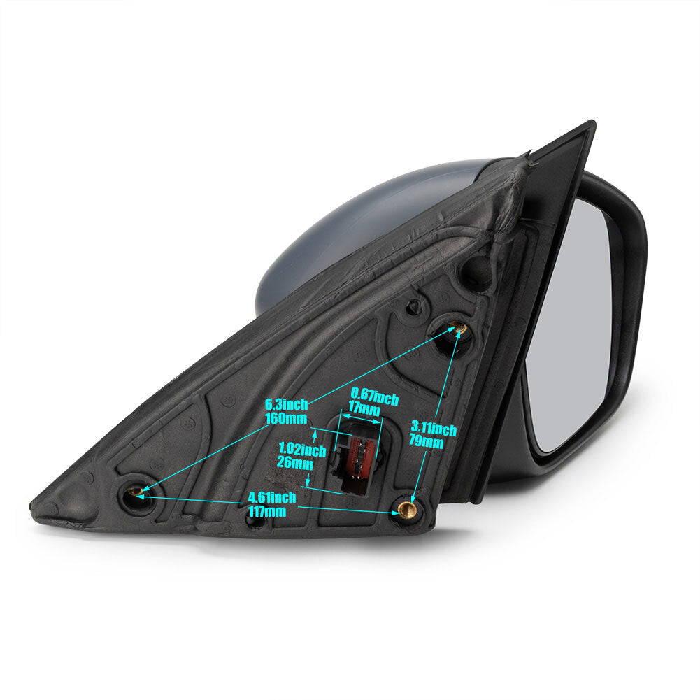 Right Side Passenger Mirror for Ford Escape 2020-2023 01 02 LJ6Z-17682-DA USA