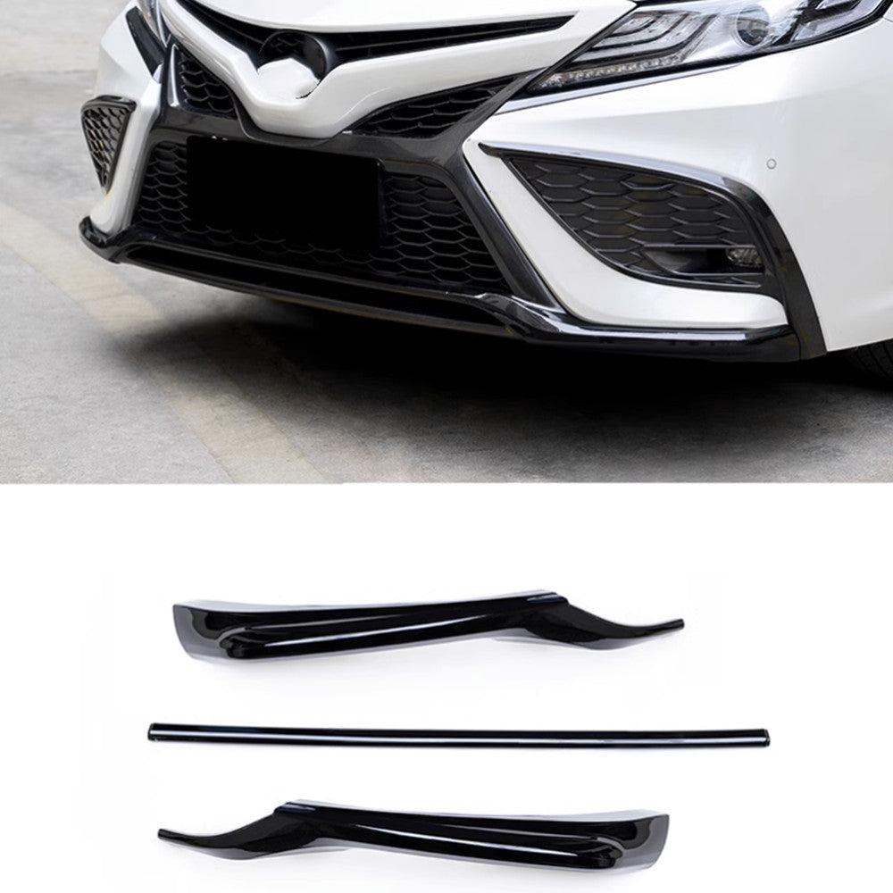 Black For 2021-2023 for Toyota for Camry SE/XSE Front Bumper Bottom Bezel Trim Cover 3x
