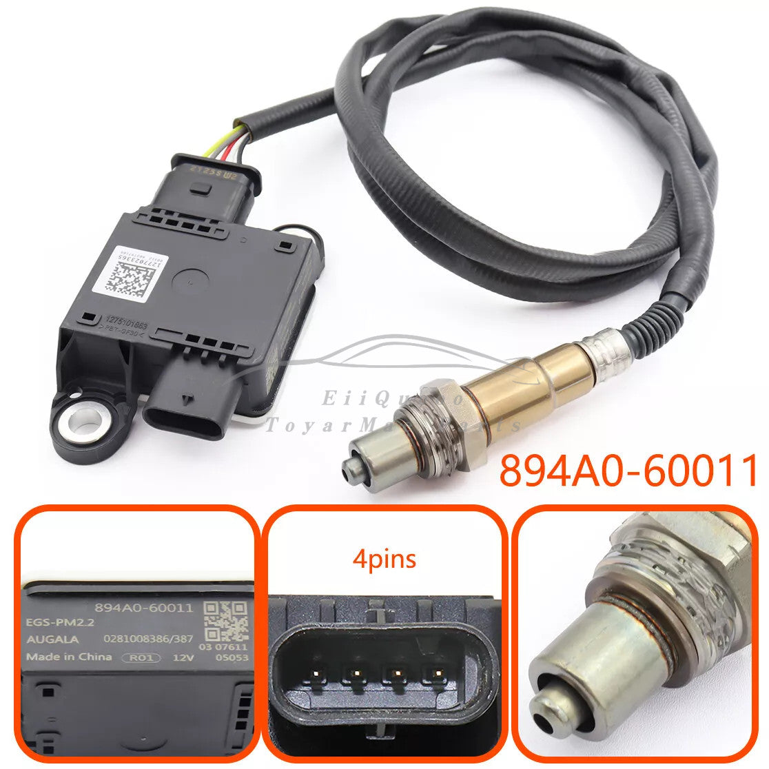 Diesel Particulate Sensor 894A0-60011 for TOYOTA for LAND CRUISER PRADO 894A060011