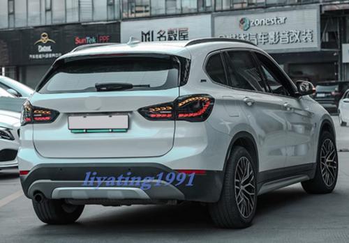 Applicable to for BMW X1 F48 2016 - 21 Smoke Black LED Taillight Dynamic Signal Pair