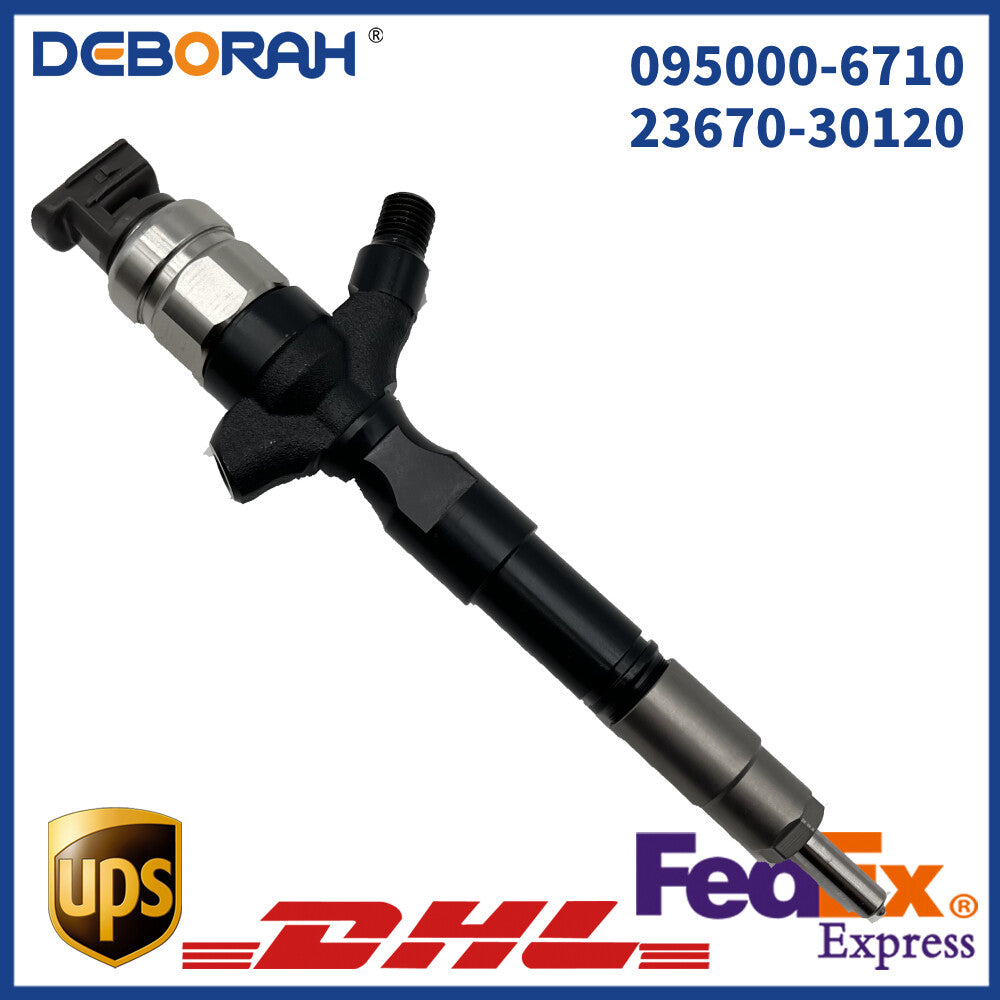 Diesel Engine Injector 095000-6710 23670-30120 for TOYOTA HIACE 3.0L D4D