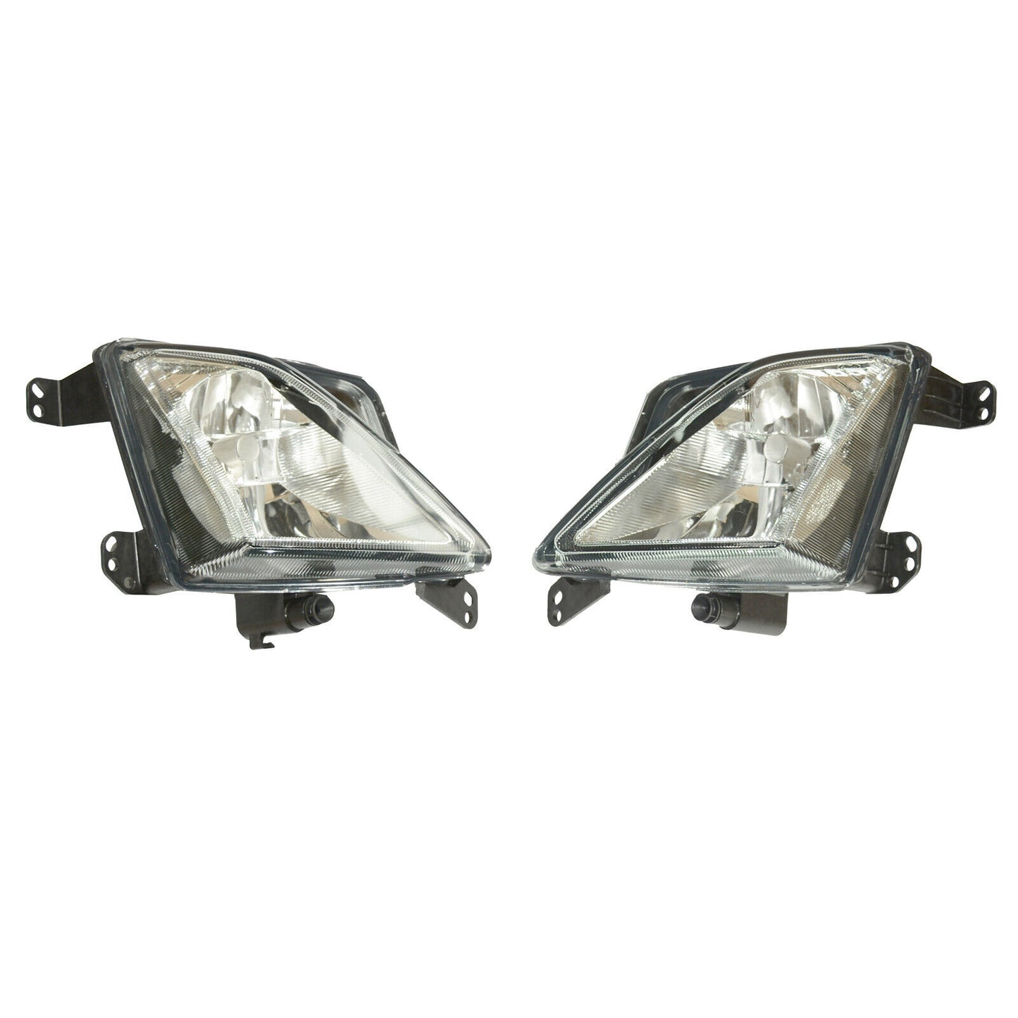 Fog Lights Front Bumper Driving Lamps Clear Lens Pair for Ford Focus 2019-2020