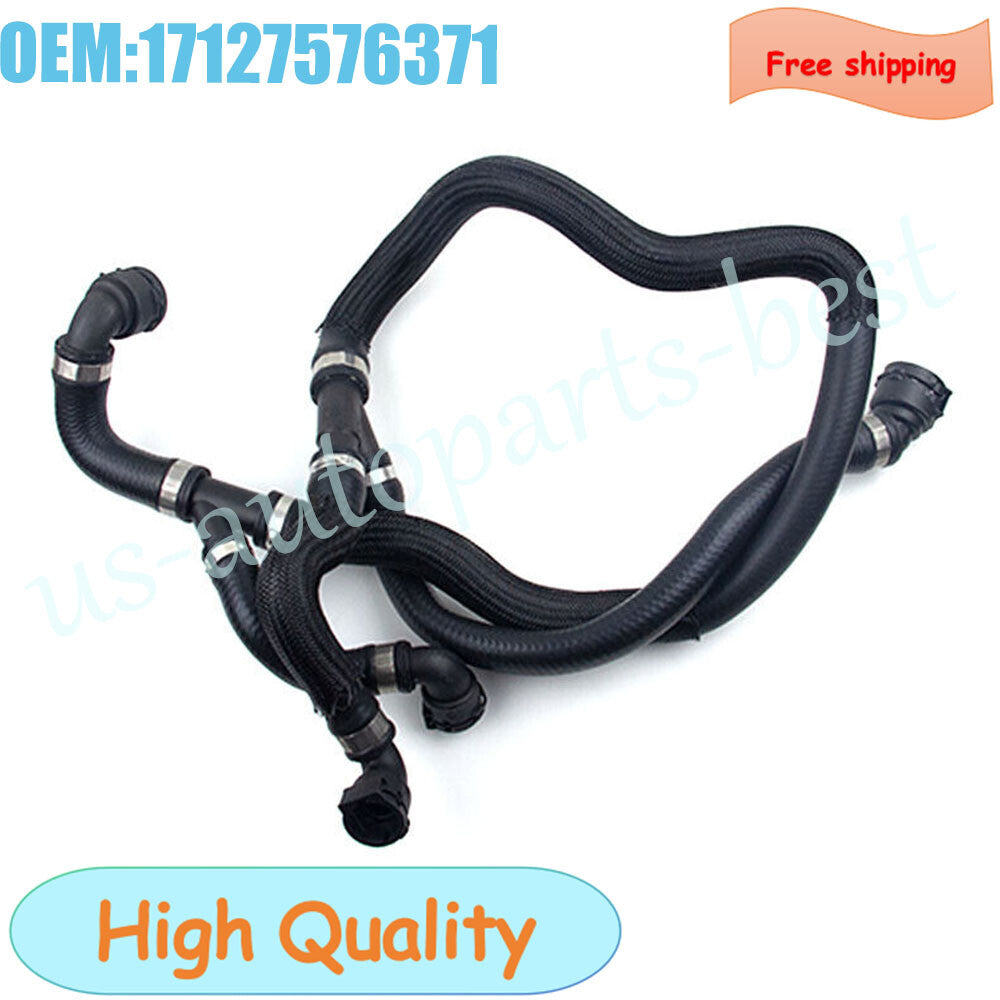 Expansion Tank Radiator Coolant water Hose Pipe 17127576371 for BMW E71 X6 08-14