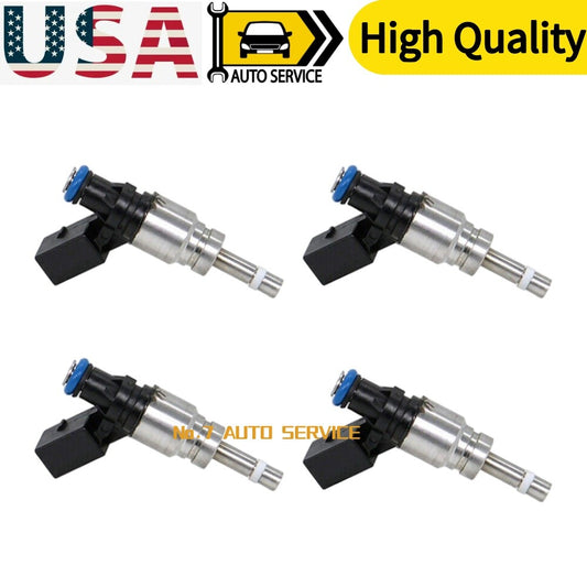 4pcs Fuel Injector 06E906036C for 2005-11 for Audi 3.2L V6 /5.2L V10 FSI A4 A6 S6 S8