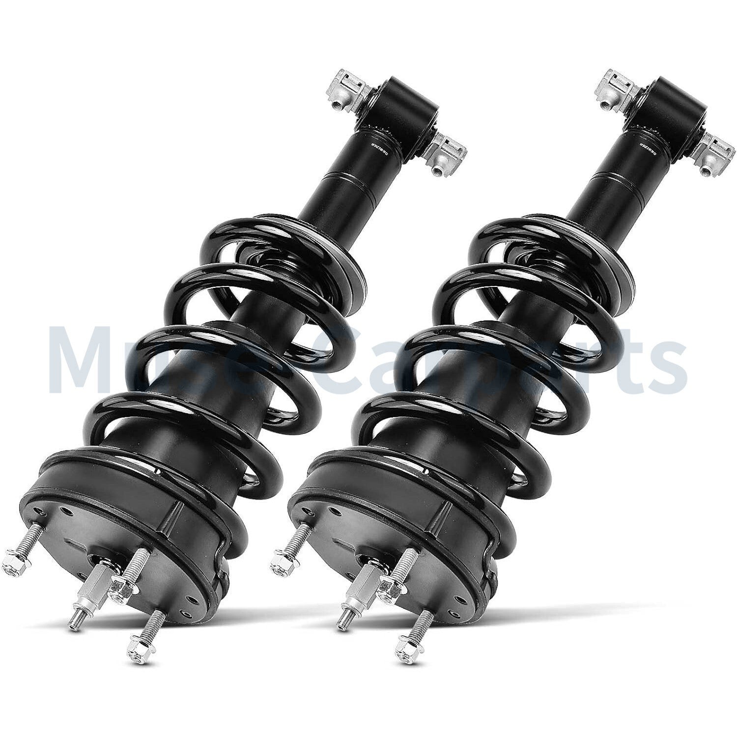4-piece front and rear shock absorber strut assembly with EDC for BMW E38 740i 740iL 750iL 1995-2001