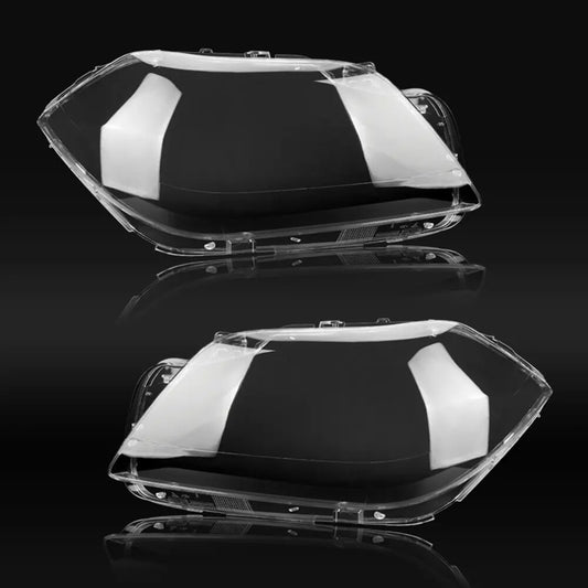 Pair Front Headlight Headlamp Lens Cover For W166 GL350 GL450 GL550 2012 - 2016