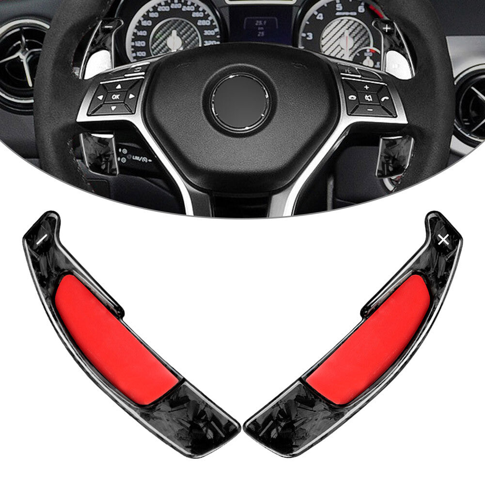 2x Steering Wheel Paddle Shifter Extension Fit for Benz A C E S CLA GLA CLS SLS
