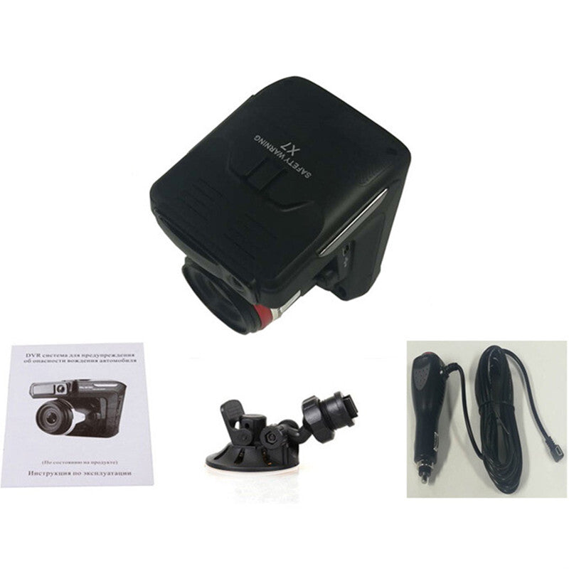 Car 1080P DVR Dash Cam Detector Video Dash Cam Video 2in1 Detector Recorder