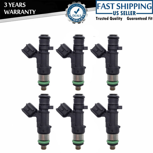 6-piece fuel injector kit 2004-2010 for Dodge for Chrysler 300 Sebring 0280158028 4591986AA