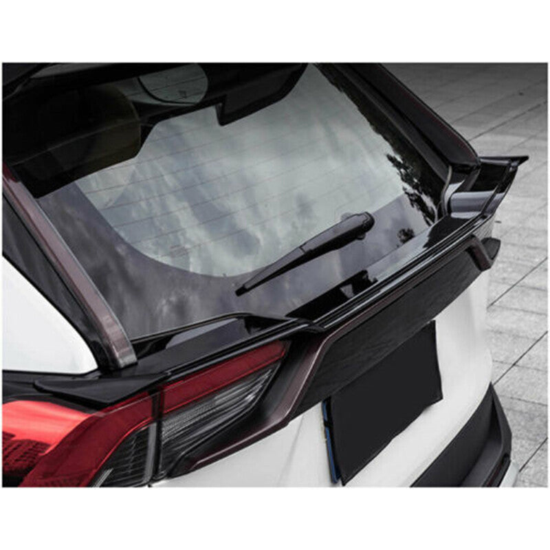 1pcs for Toyota RAV4 2019-2024 Black Rear Trunk Spoiler Tail Middle Lid Wing Lip