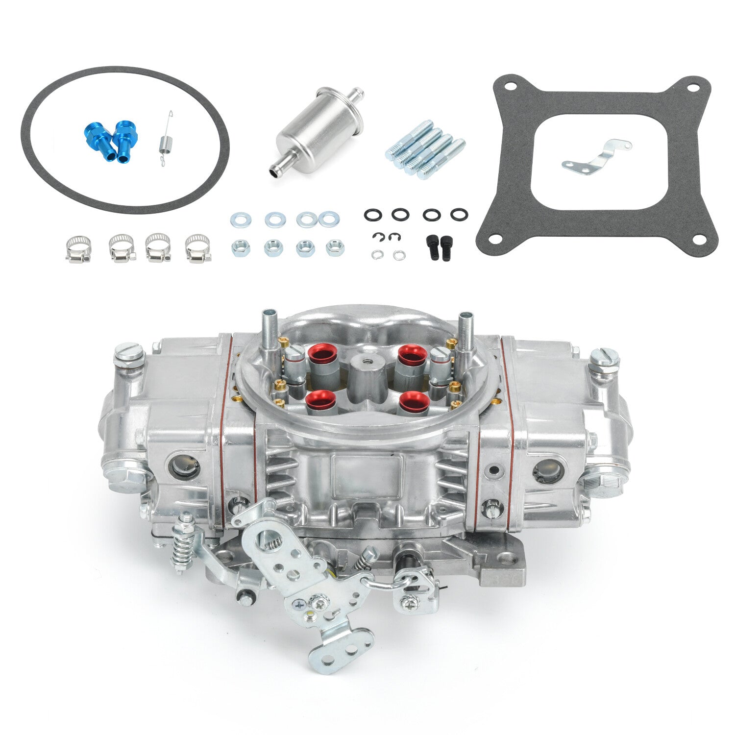 4 Barrel 850CFM Double Pumper Mechanical Carburetor BR-67201 For Holley