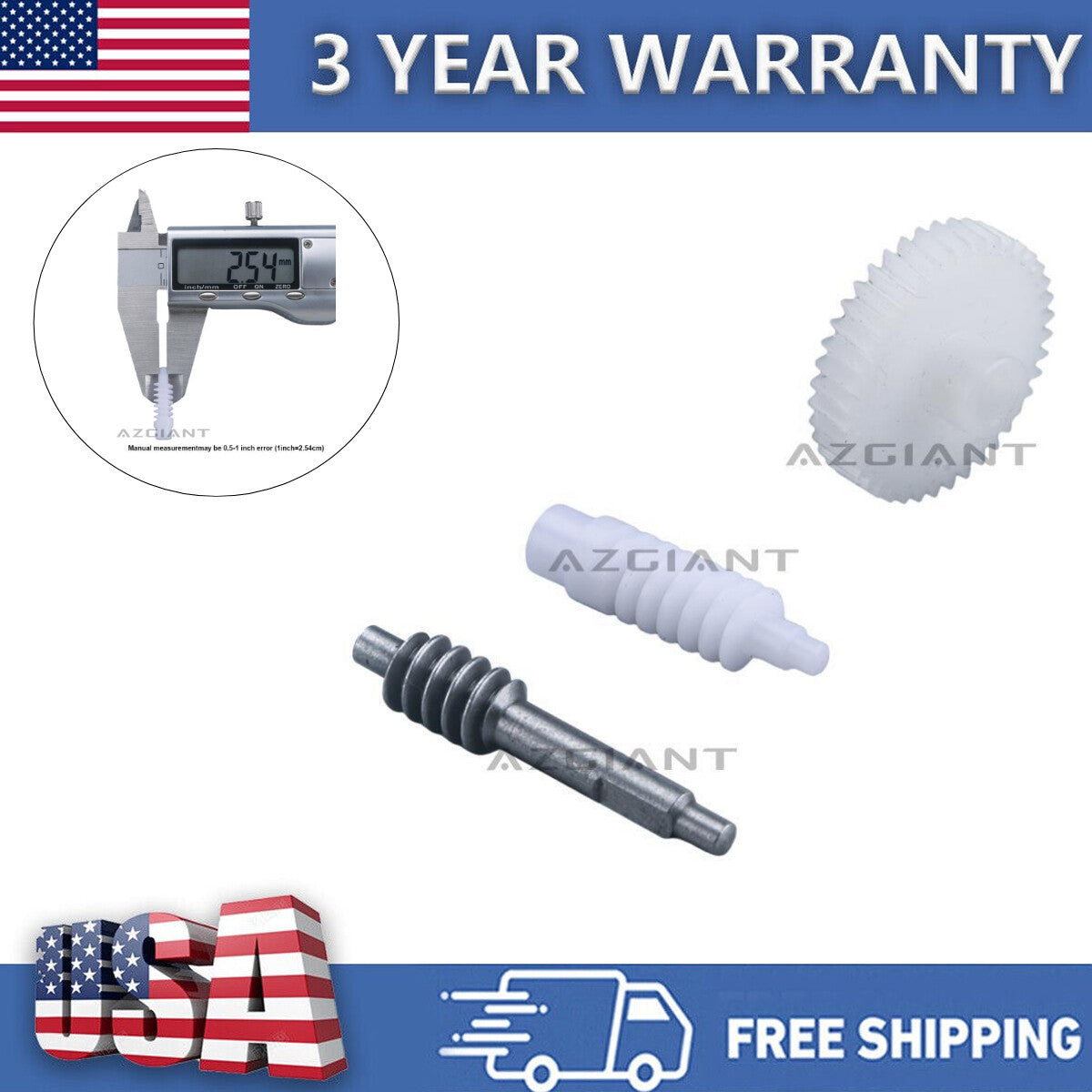 3PC SIDE WING MIRROR FOLDING MOTOR Gear for Toyota Sequoia for Toyota Harrier US