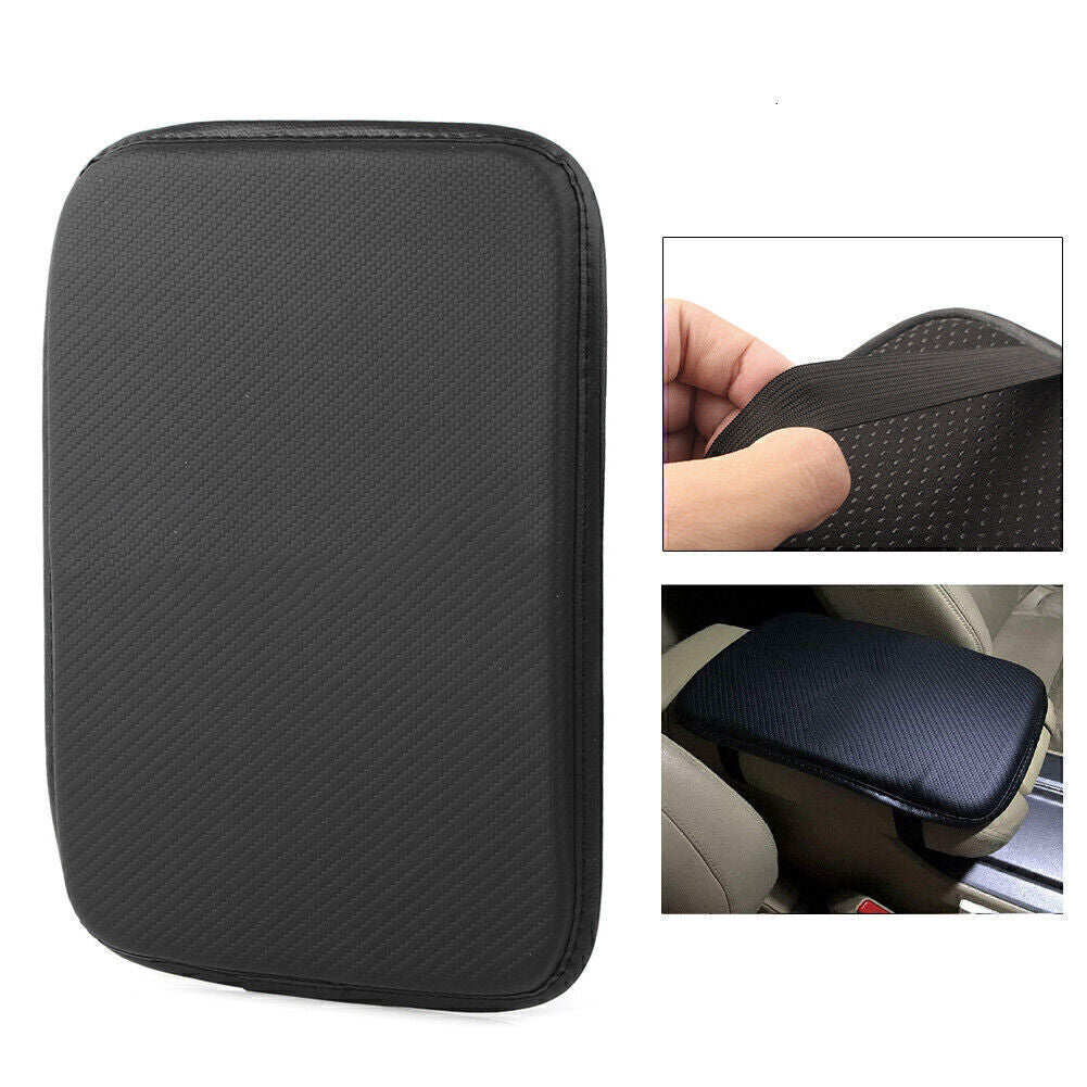 Car Center Console Armrest Cushion Mat Pad Cover Carbon Fiber Fit for FORD FOCUS ST