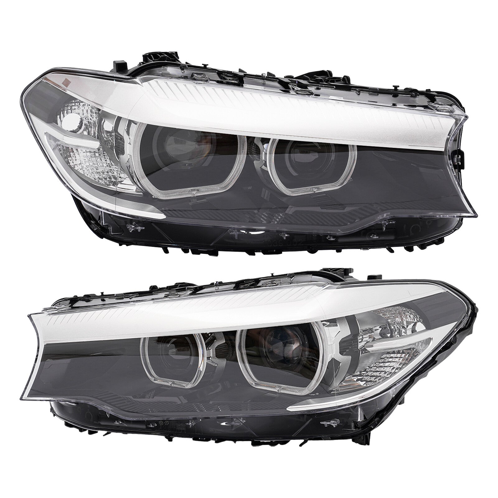 LED Icon Headlight Pair For 2017 2018 2019 2020 for BMW 5 Series G30 G31 M5 540i 530