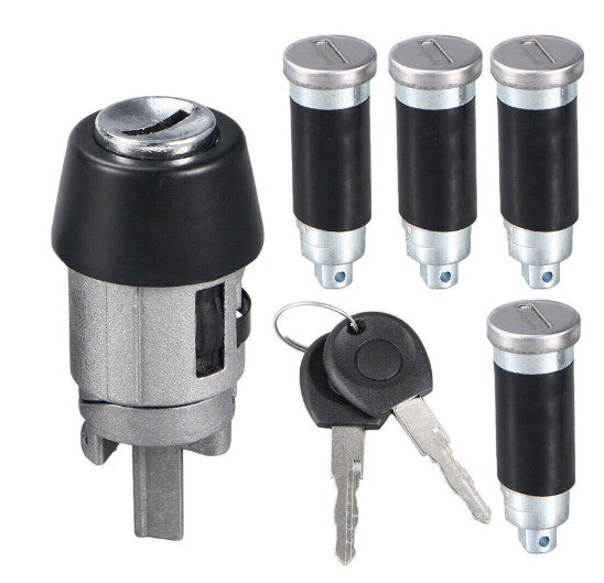 for VW EuroVan TRANSPORTER MK4 T4 Door Lock Cylinder Barrel Key 701837205 NEW