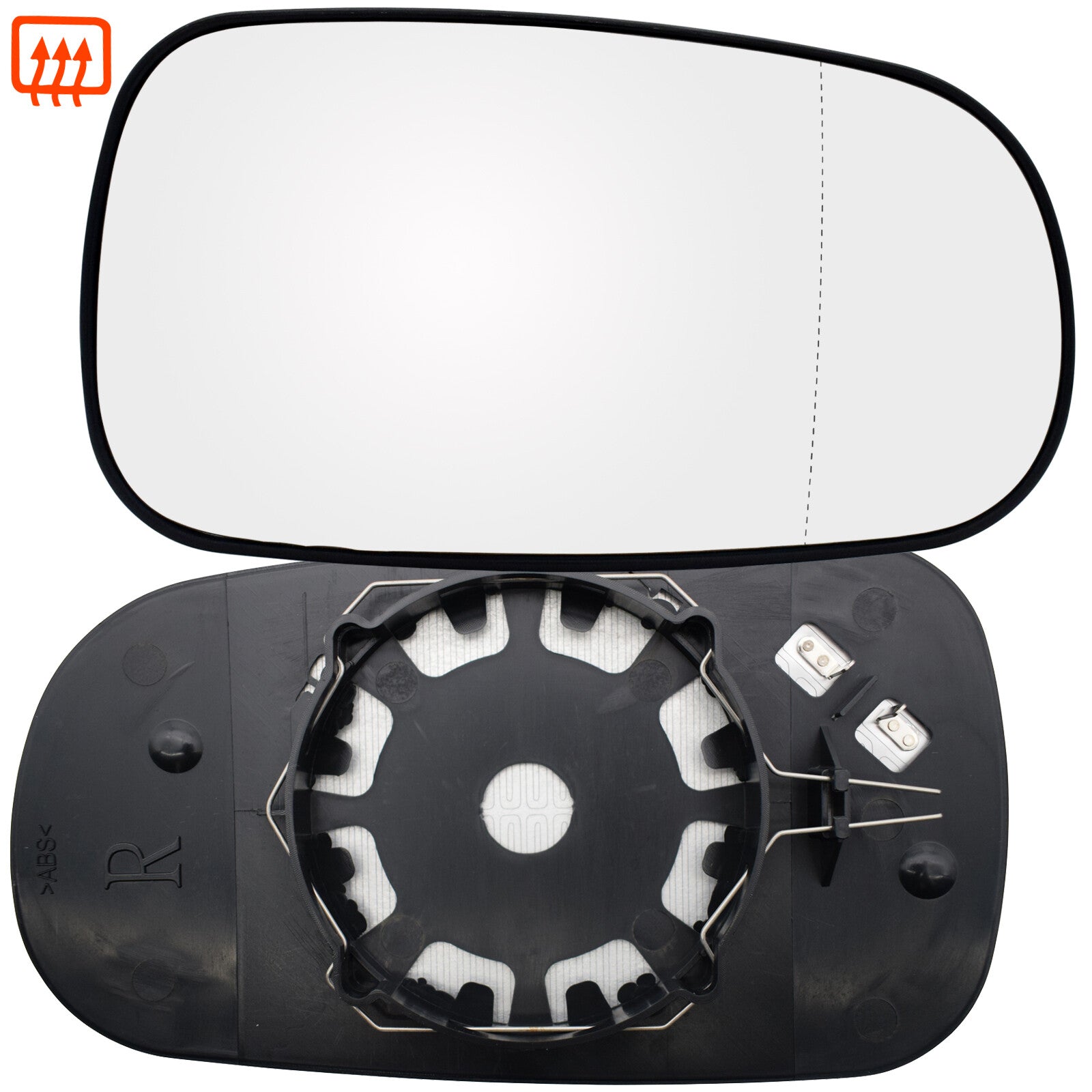 for Saab 9-5 9-3 93 2003-2008 Right Hand Driver Side Wing Mirror Glass Heated