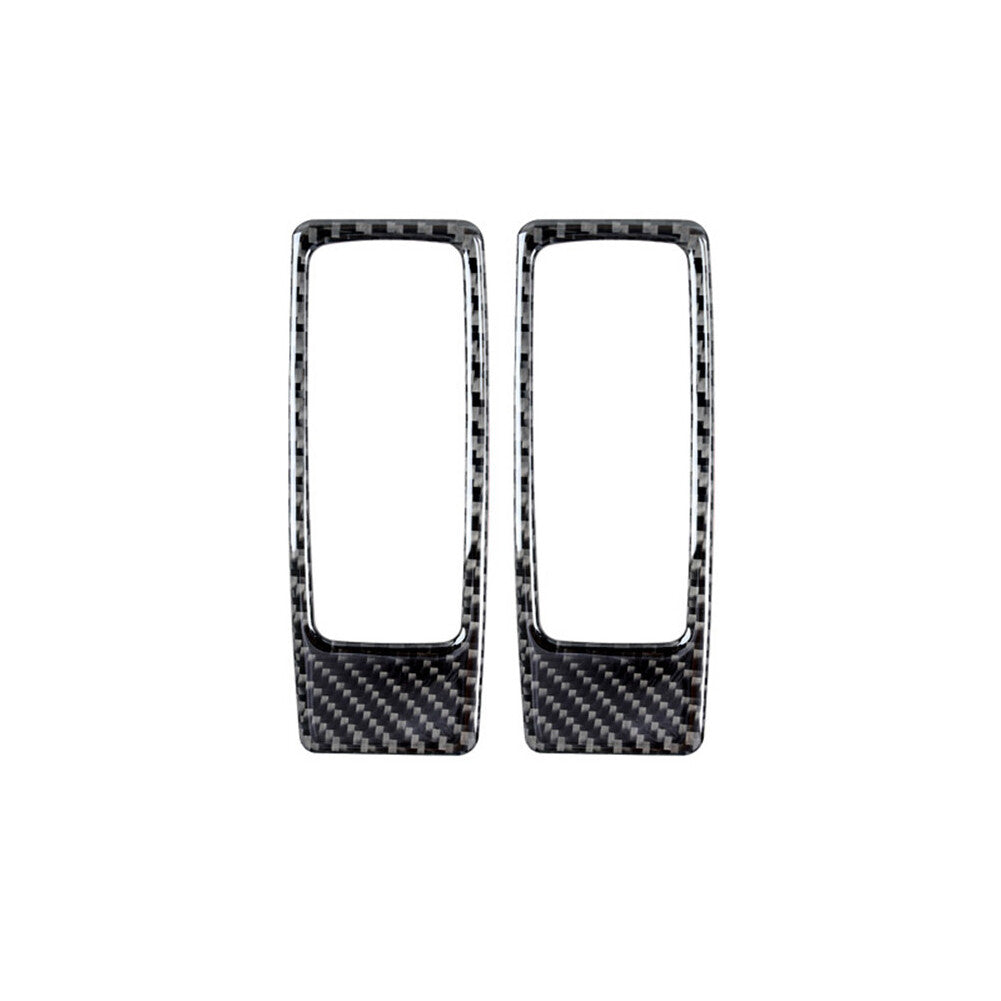 Carbon fiber sun visors mirror frame cover for BMW X5 E70 X6 E71 2008-2013
