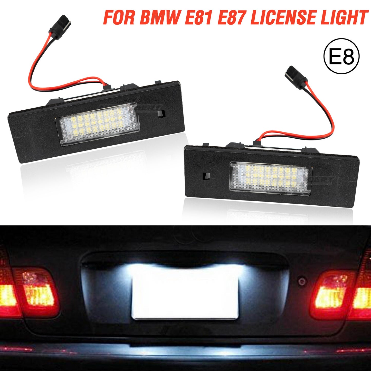 License Number Plate Light for BMW X2 i3 Z4 E81 E87 E64 E64 E85 E86 E89 F06 F12
