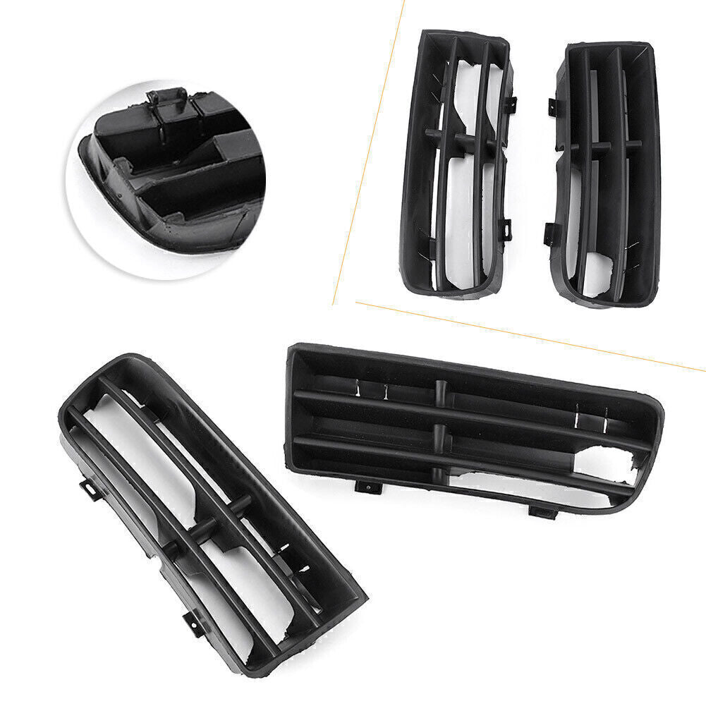 Front Lower Corner Bumper Grille Black for VW for GOLF MK4 1997 - 2006 Right Left