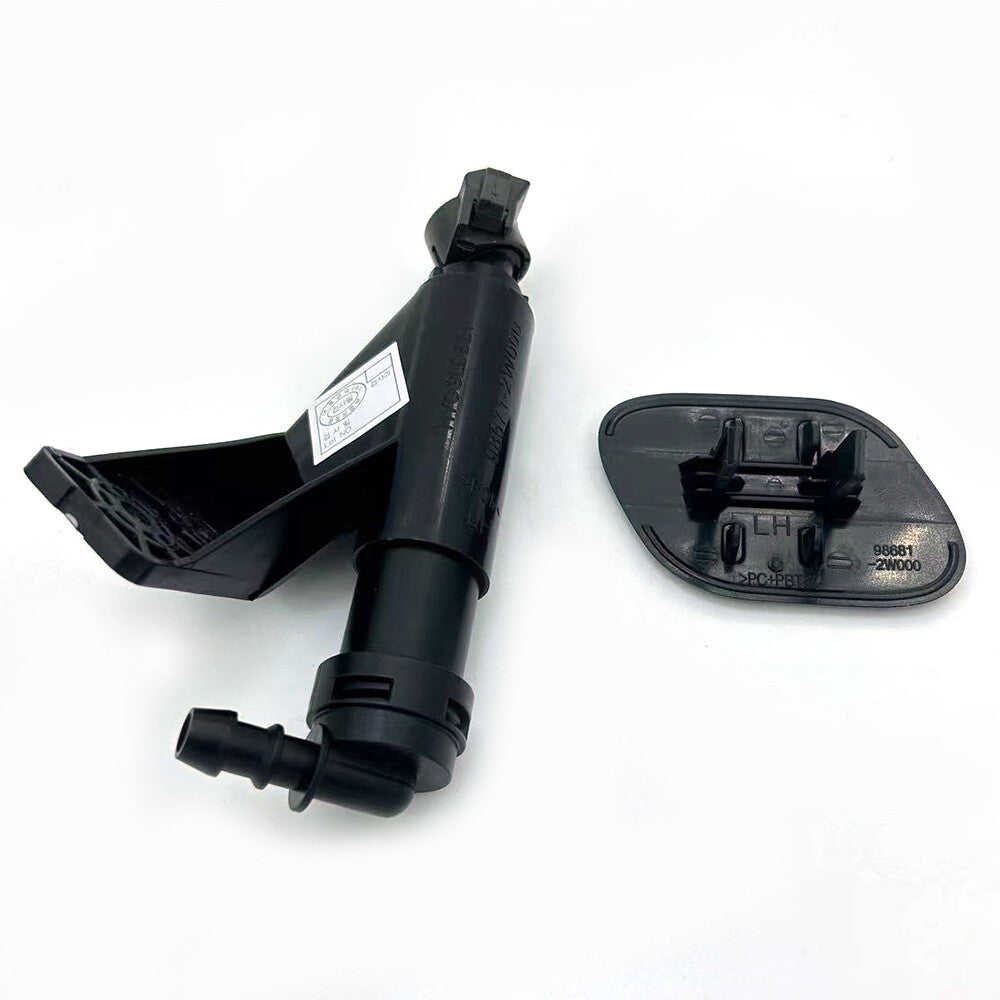 LH Headlight Water Spray Nozzle Kit for Hyundai Santa Fe DM 2013-15 98671-2W000